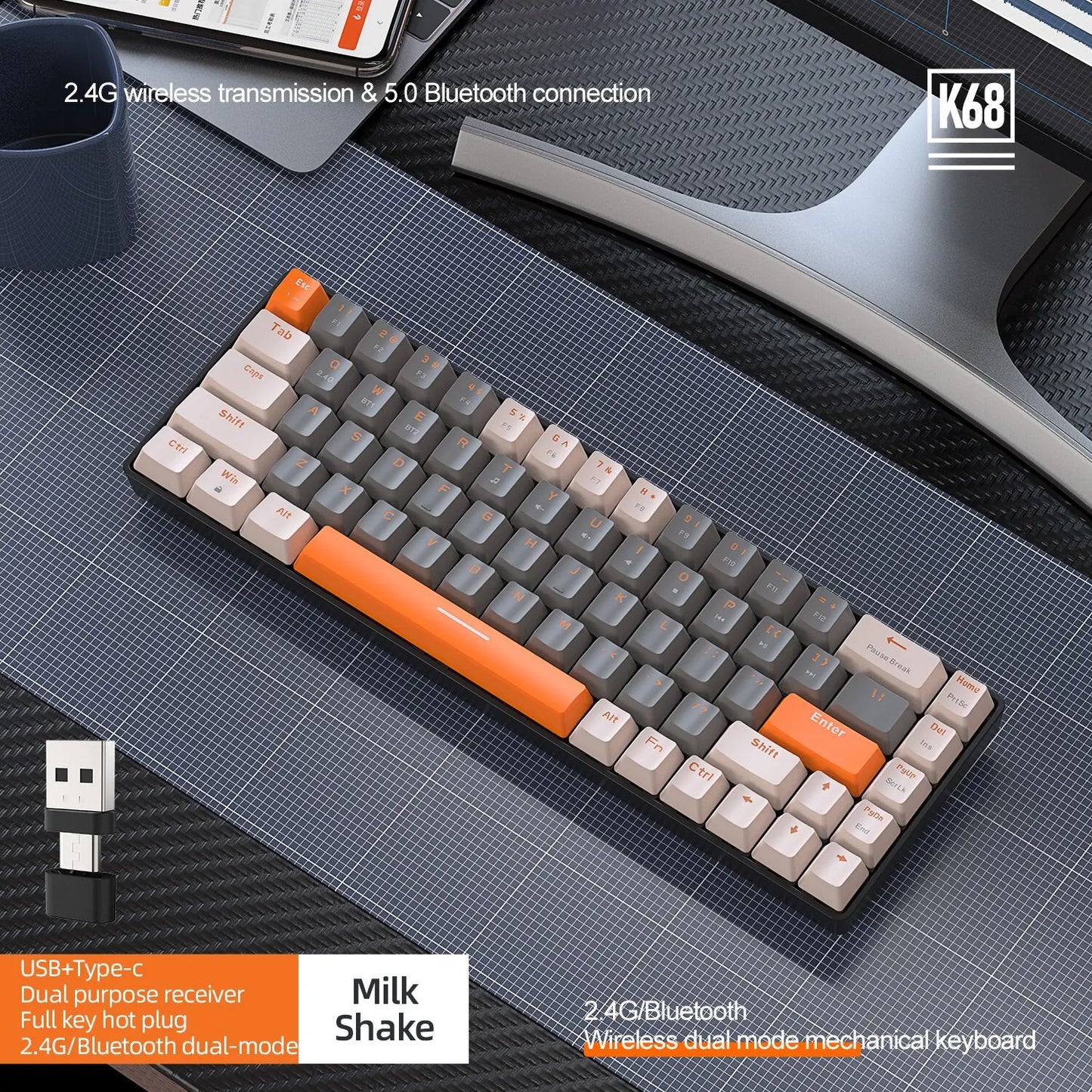Circuitx Wireless Mechanical Keyboard