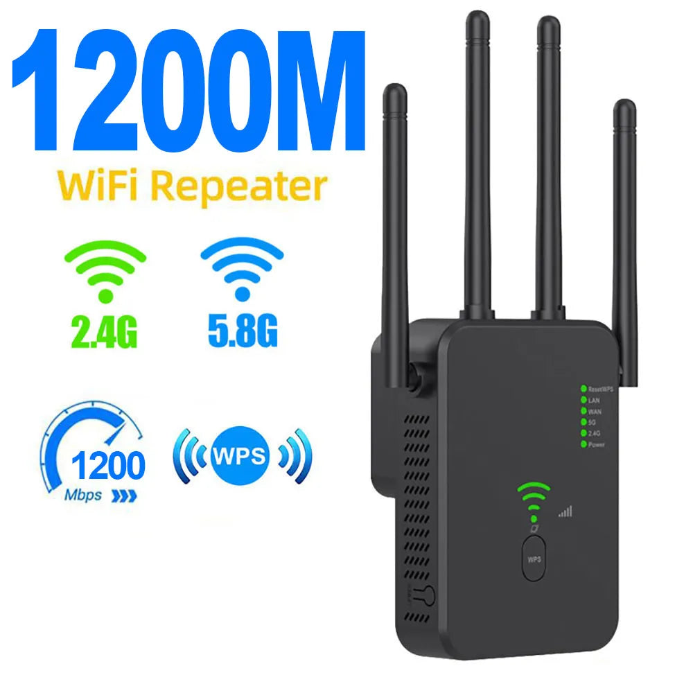 Circuitx Wireless WiFi Repeater 1200Mbps