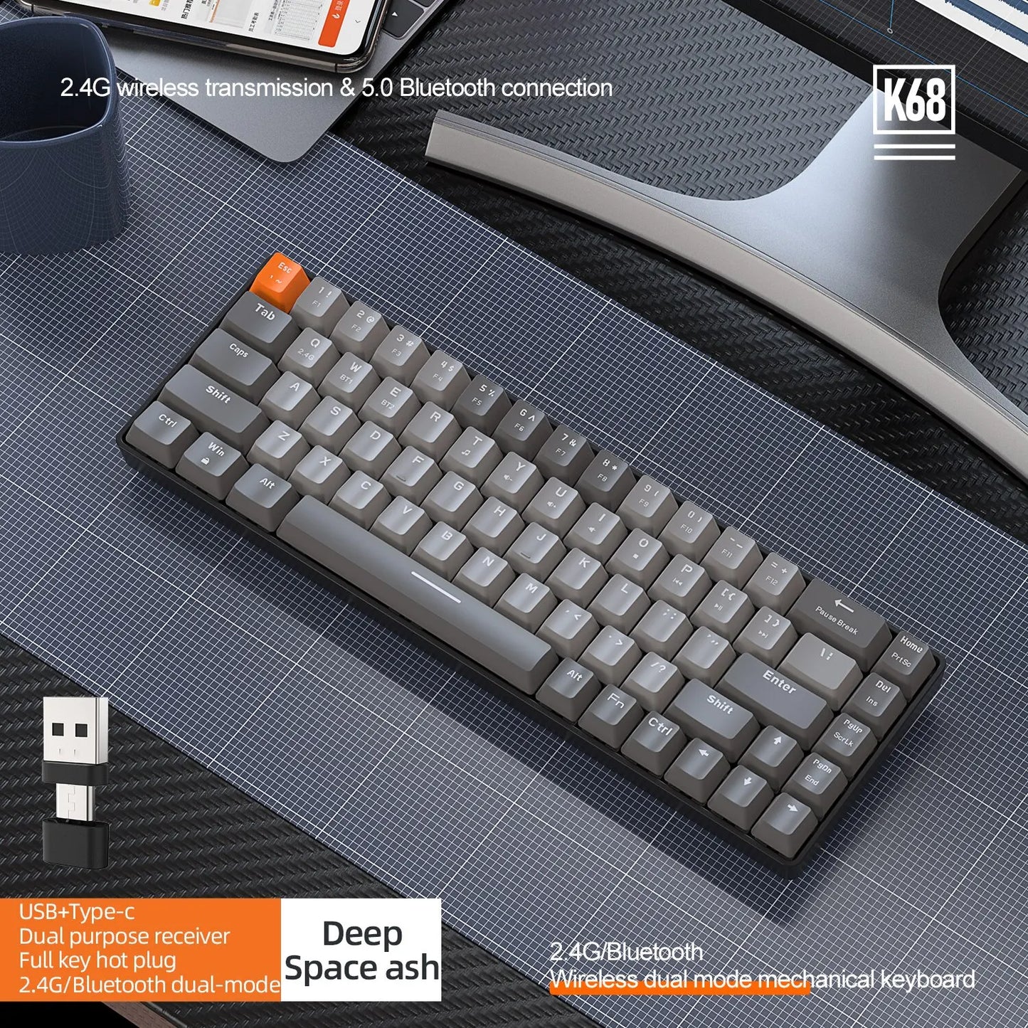 Circuitx Wireless Mechanical Keyboard